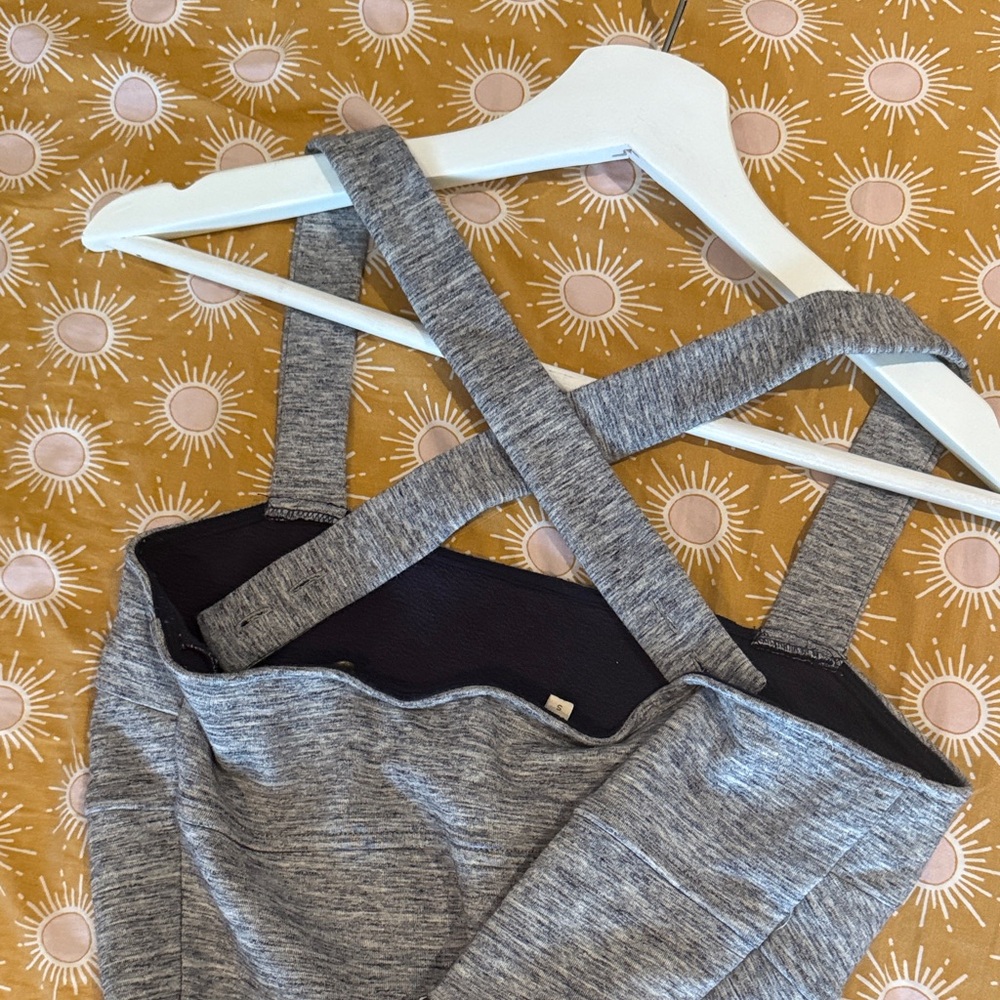 Gray And Black Patterned Jumpsuit - image 4